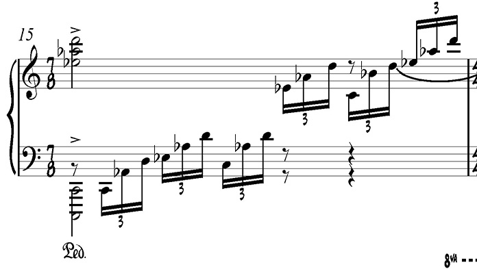 piano manuscript